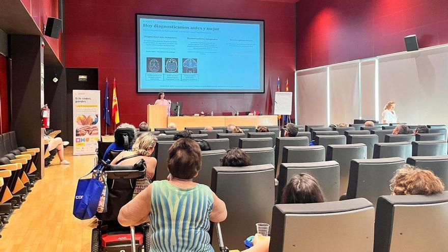Gema Pizana, afectada de esclerosis múltiple en Elche: 