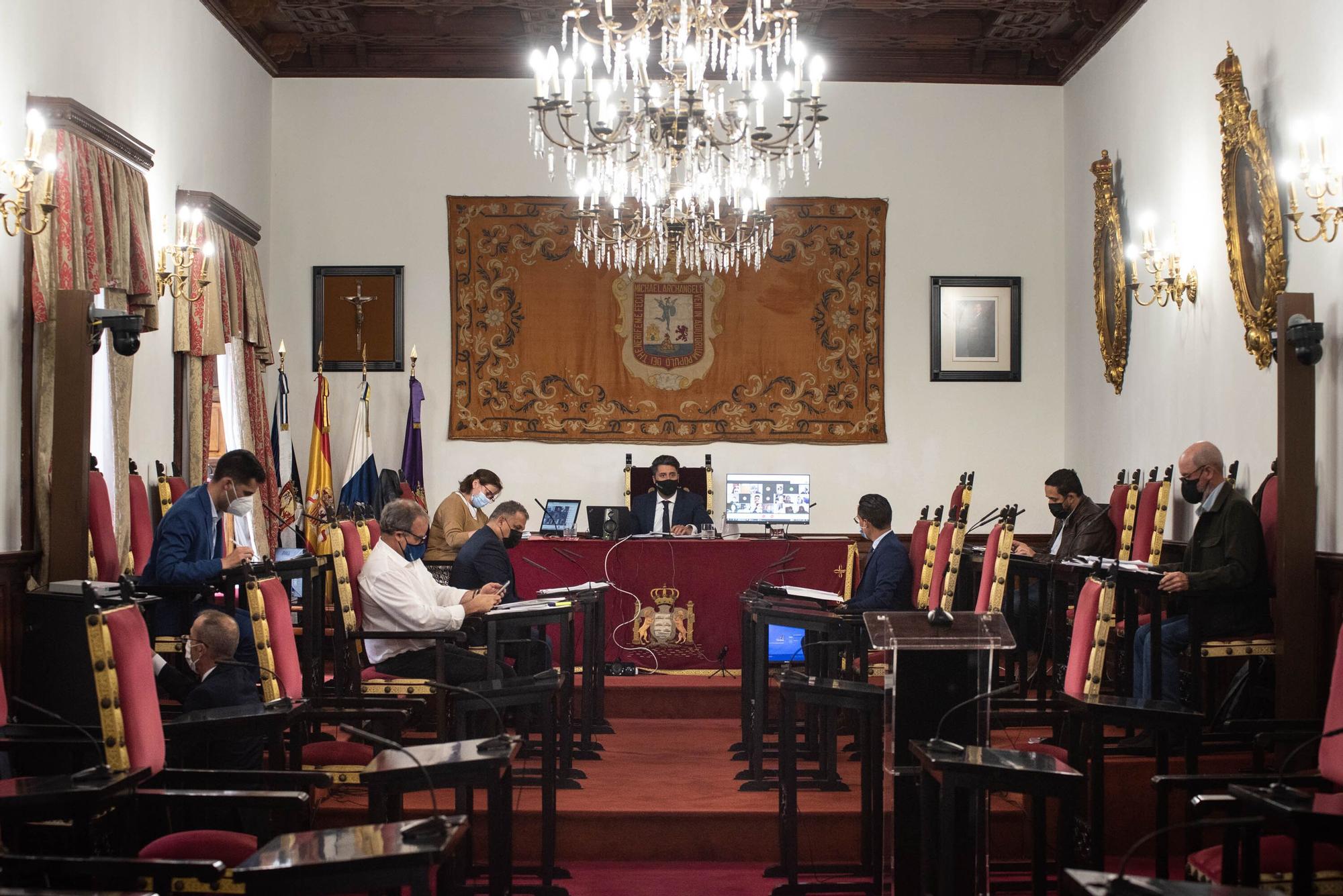 Pleno del Ayuntamiento de La Laguna correspondiente al mes de abril