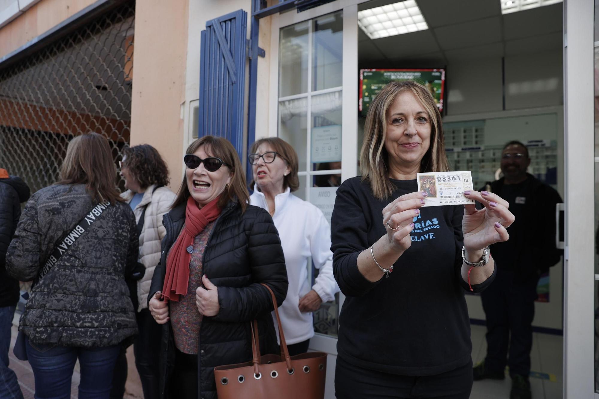 Los premiados de la Lotería de Navidad 2023, en imágenes