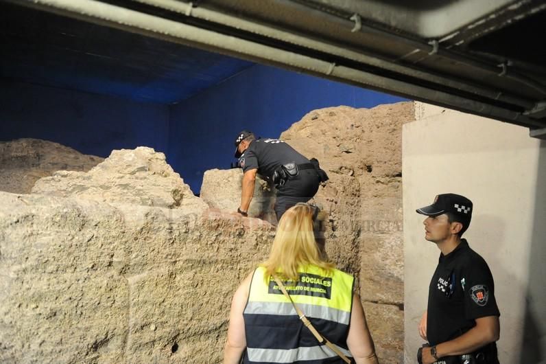 Desalojan al presunto violador del parking de la Glorieta