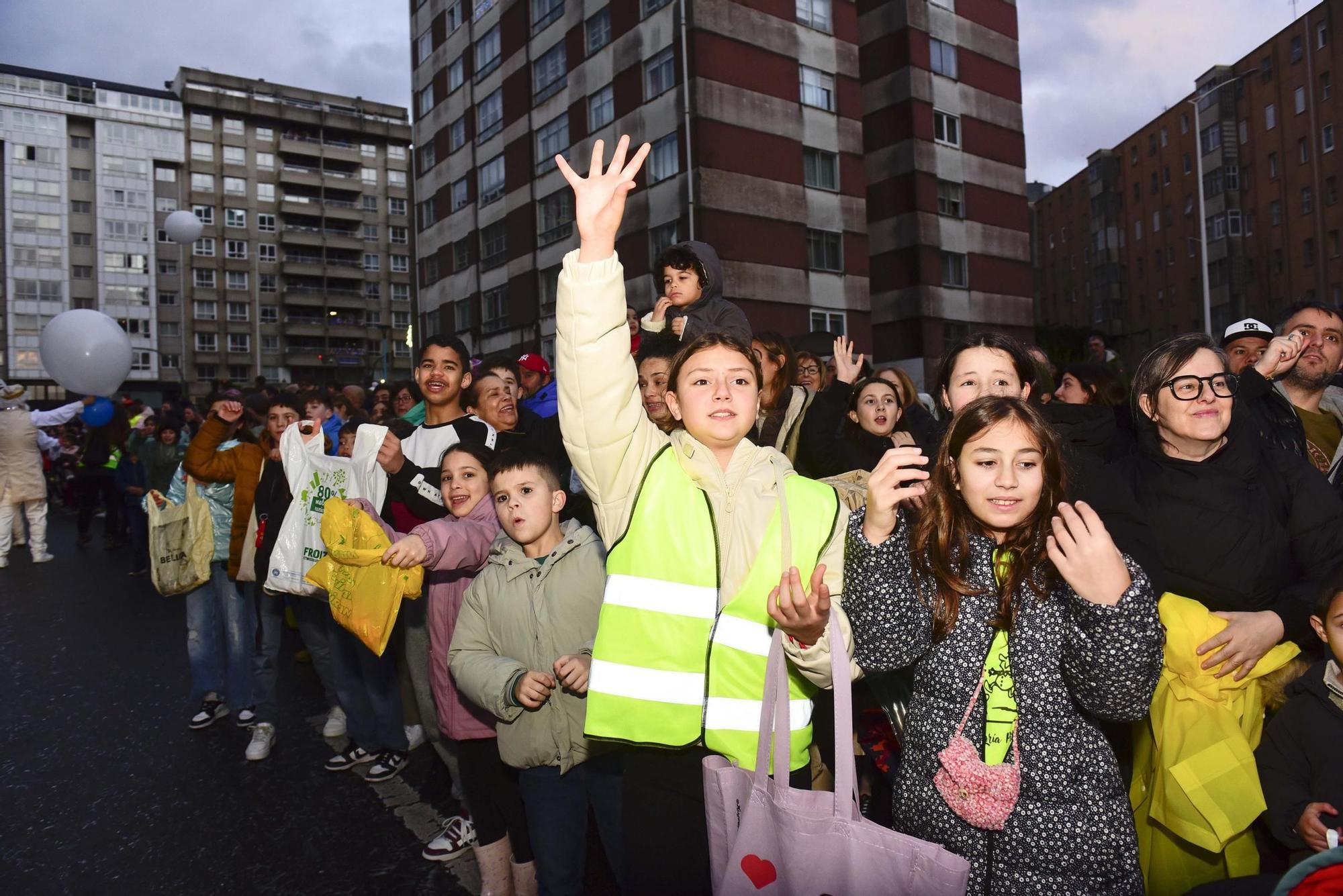 La llegada de los Reyes Magos a María Pita