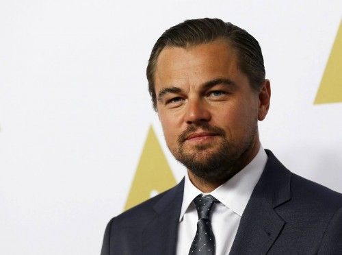 Leonardo DiCaprio arrives at the 88th Academy Awards nominees luncheon in Beverly Hills