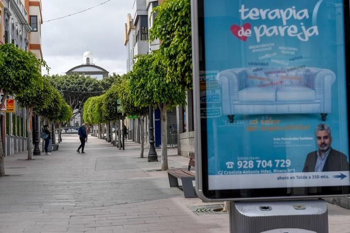 25-03-20 GRAN CANARIA. TELDE. TELDE. Recorrido por la ciudad de Telde para vera su desolación.   Fotos: Juan Castro.  | 25/03/2020 | Fotógrafo: Juan Carlos Castro