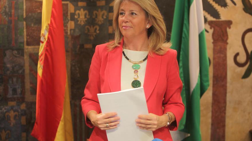 La exalcaldesa de Marbella y candidata al Senado por el PP de Málaga, Ángeles Muñoz.