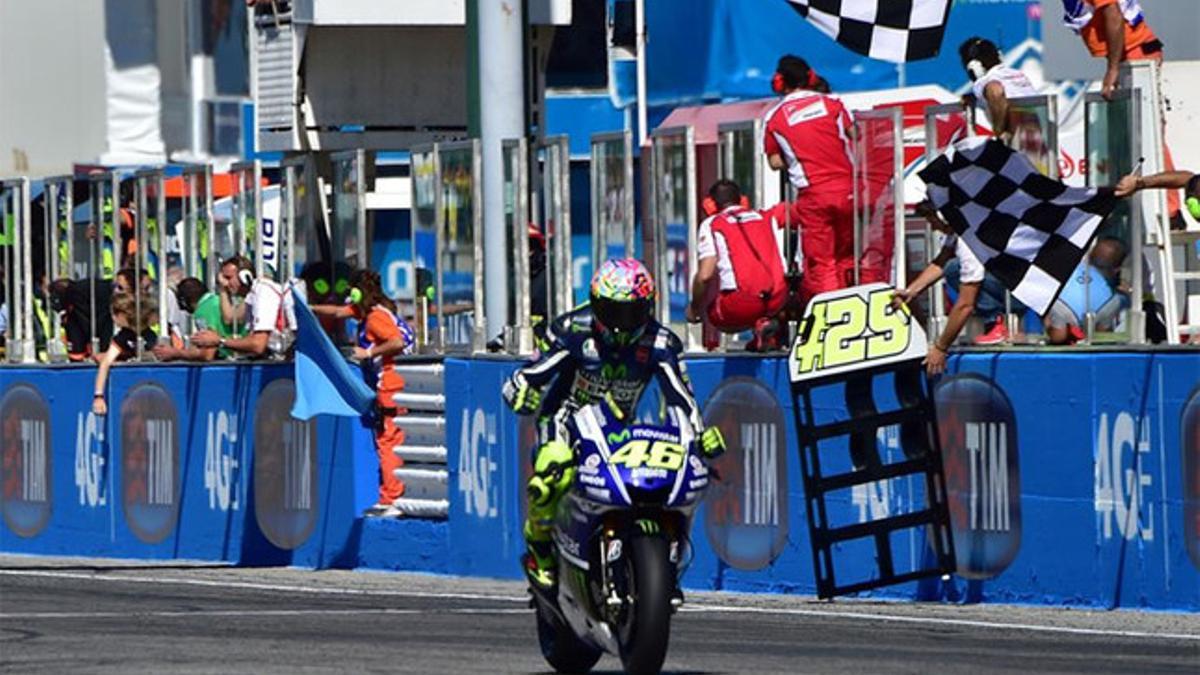 Valentino venció en Misano