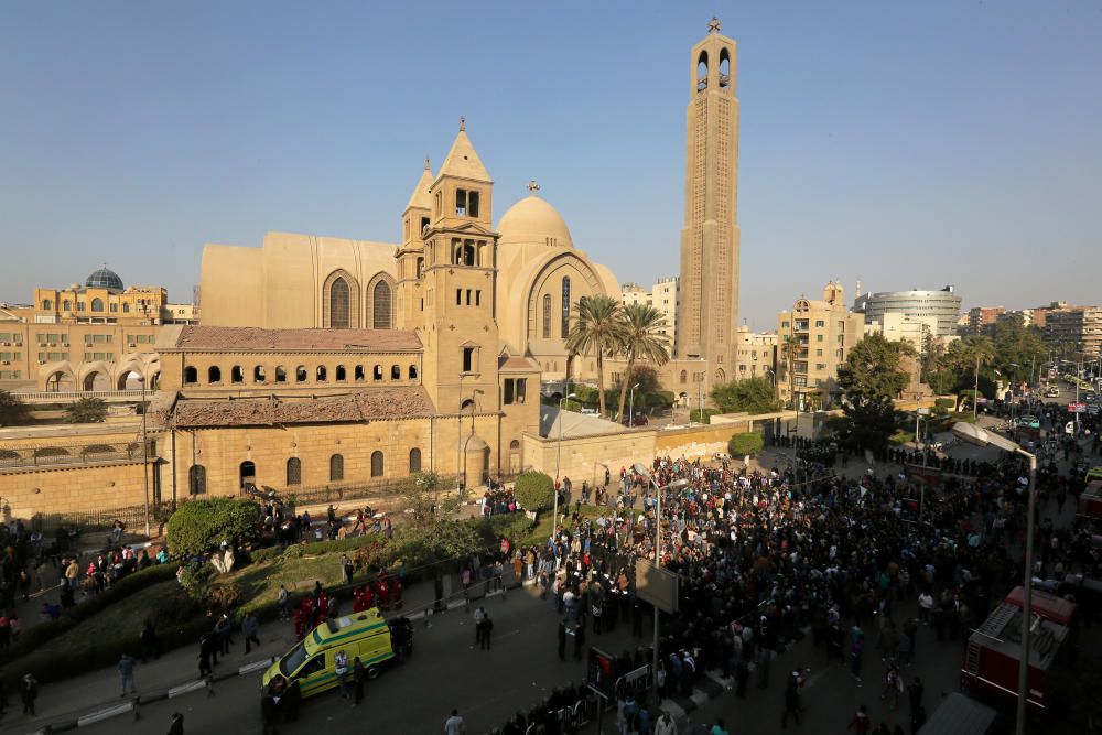 Atentado en la Catedral copta de El Cairo