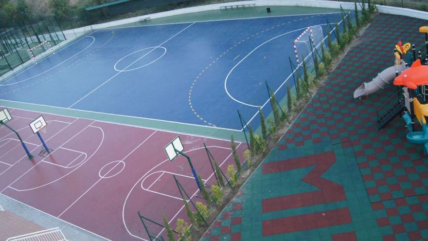 Aspecto de parte de las instalaciones deportivas de MIT School