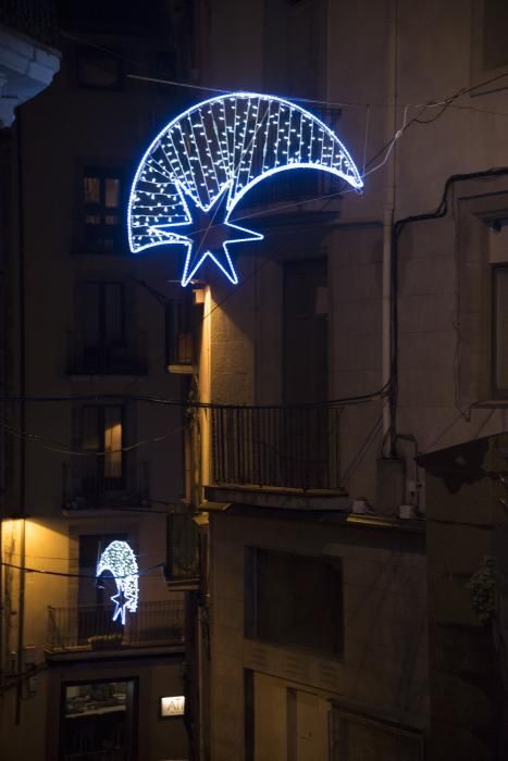 L'encesa de les llums de Nadal a Manresa