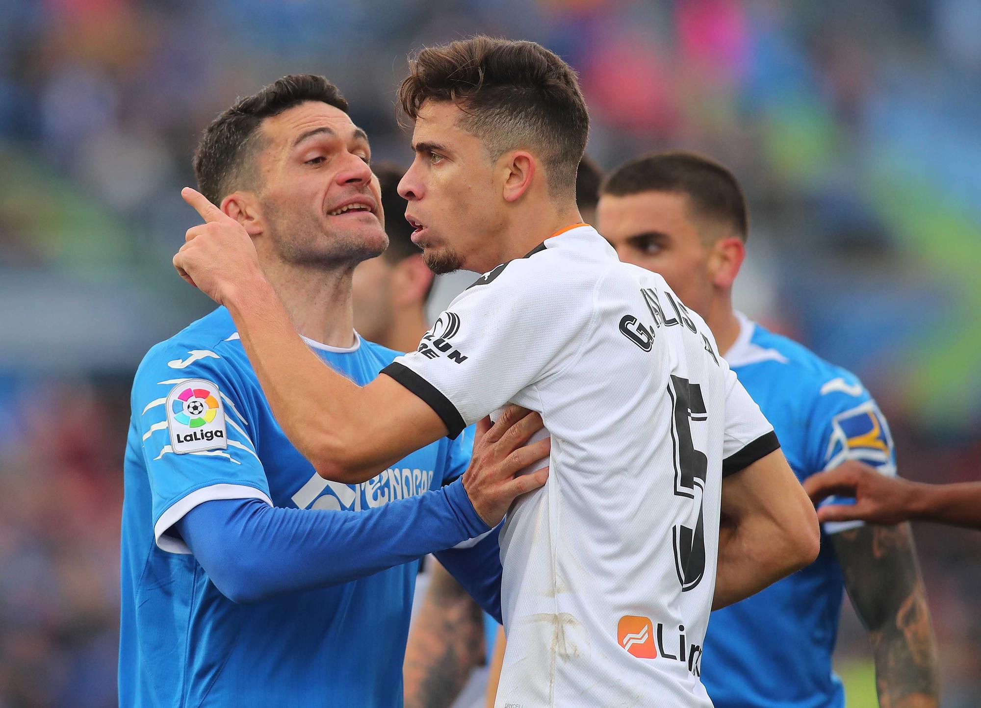 Los enfrentamientos Valencia CF - Getafe con Bordalás en el banquillo madrileño