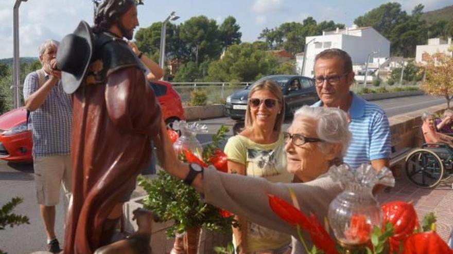 Instante de la bendición a María Chenovart.