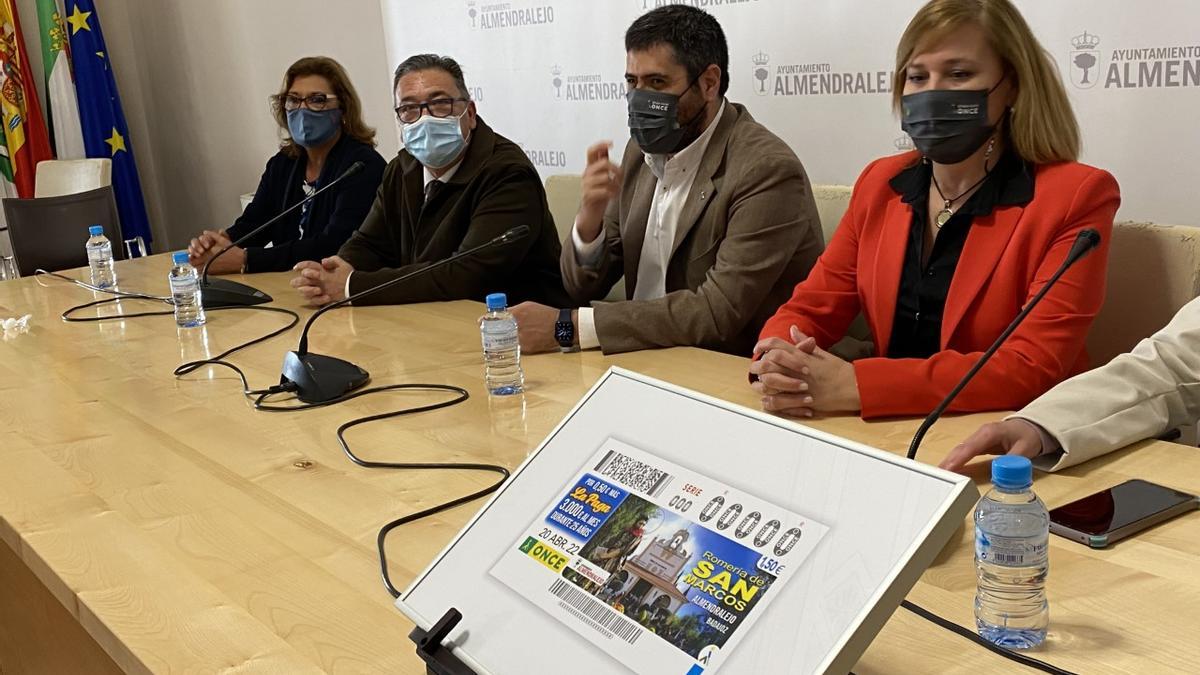 Presentación del cupón dedicado a San Marcos