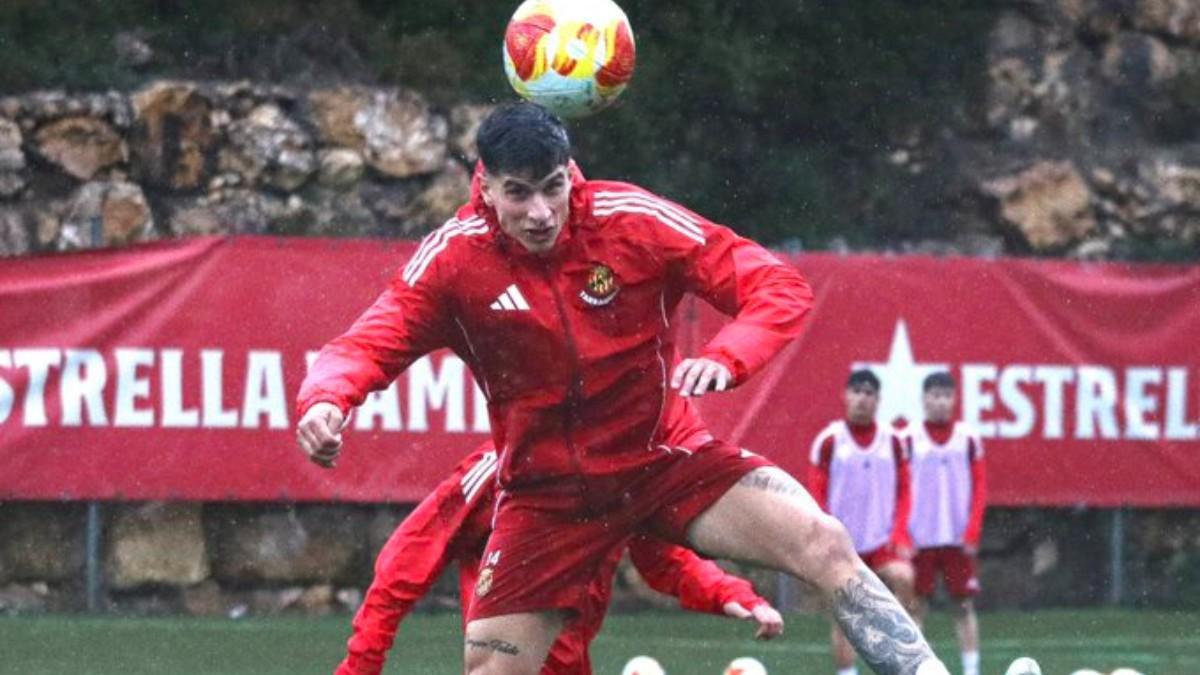 Último entrenamiento del Nàstic