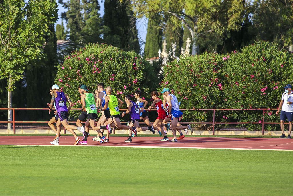 Campeonato regional de atletismo. Primera jornada