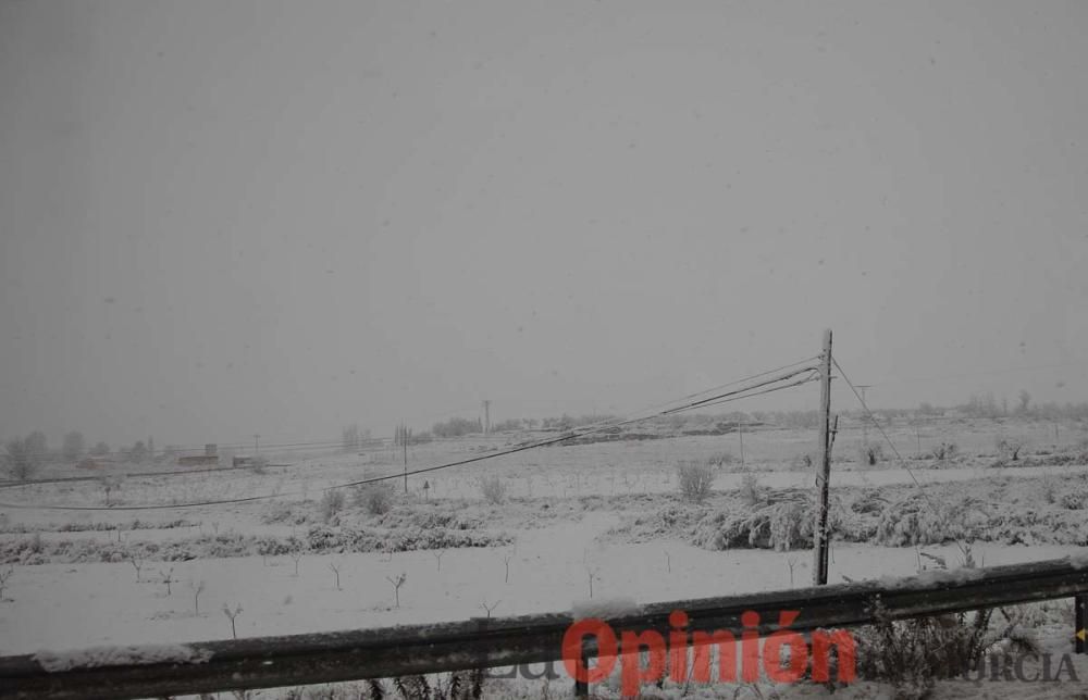 Nieve en el Noroeste de la Región