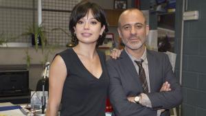 Javier Gutiérrez y Anna Castillo, protagonistas de la serie de TVE ’Estoy vivo’.