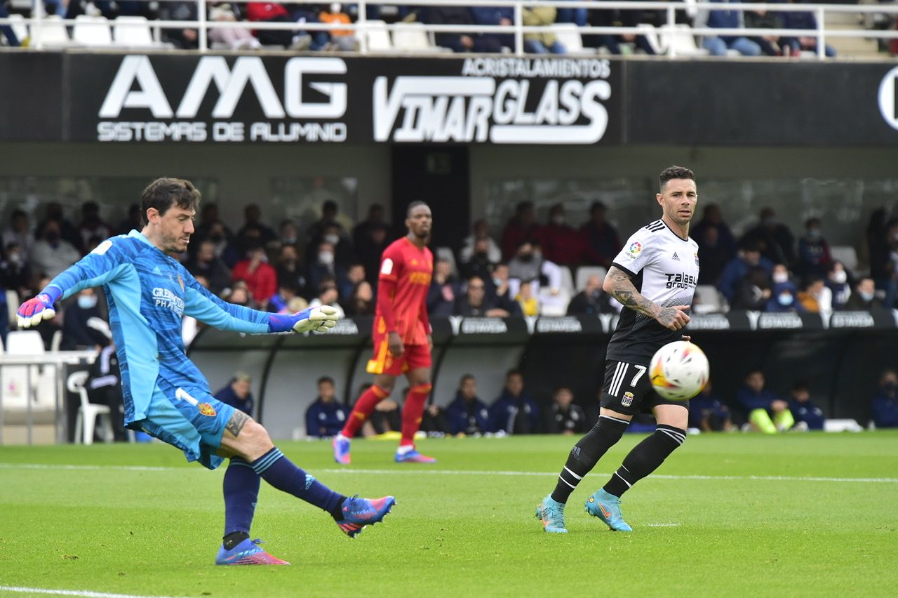 Así ha sido el partido del FC Cartagena contra el Zaragoza