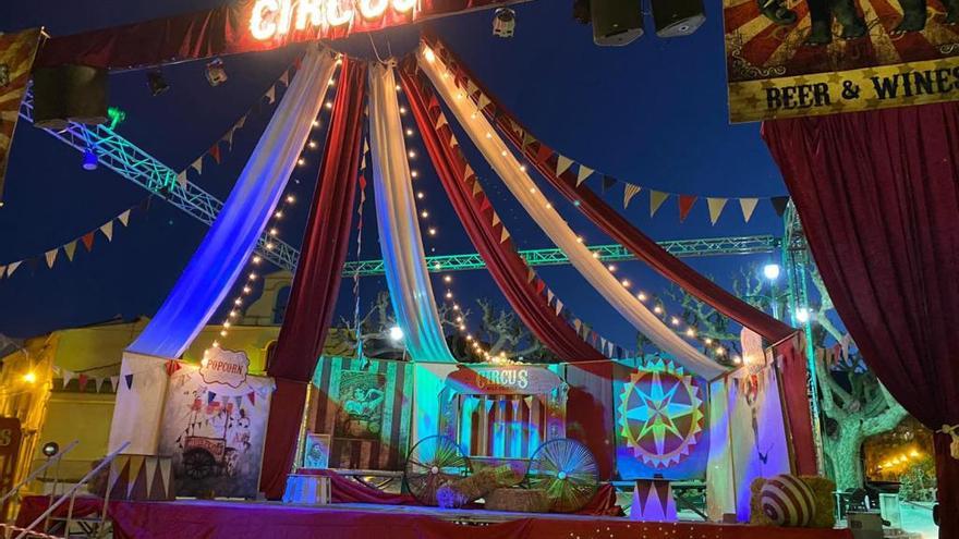 Todo listo para el gran carnaval de Pego