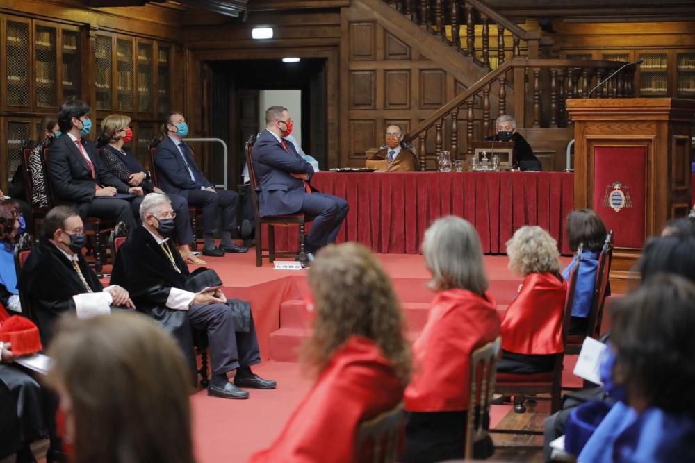 Acto de inauguración del nuevo curso académico en la Universidad de Oviedo