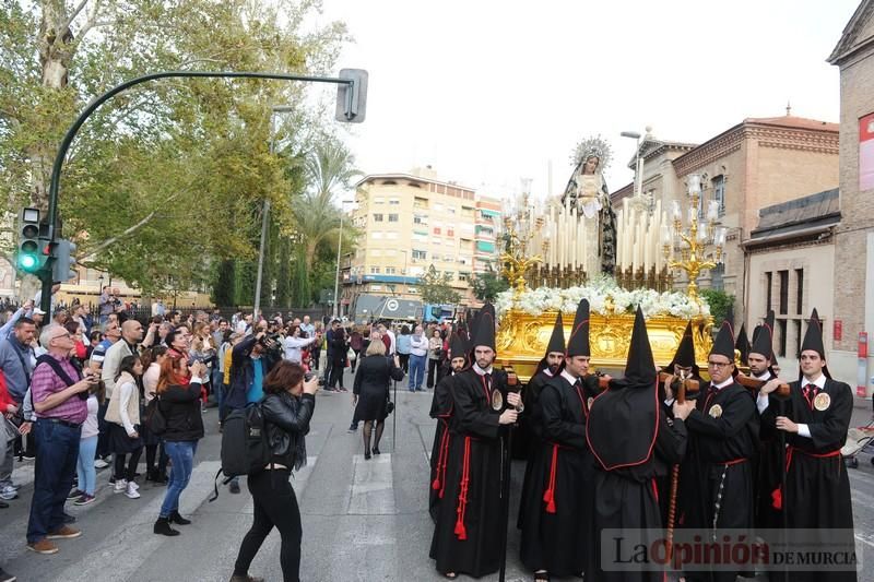 Procesión de la Soledad del Calvario en Murcia