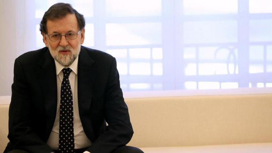 Mariano Rajoy: &quot;Ahí estamos. Hala Madrid&quot;