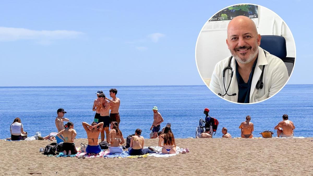 El doctor Miguel Ángel Berciano insiste en la importancia de protegerse adecuadamente del sol.