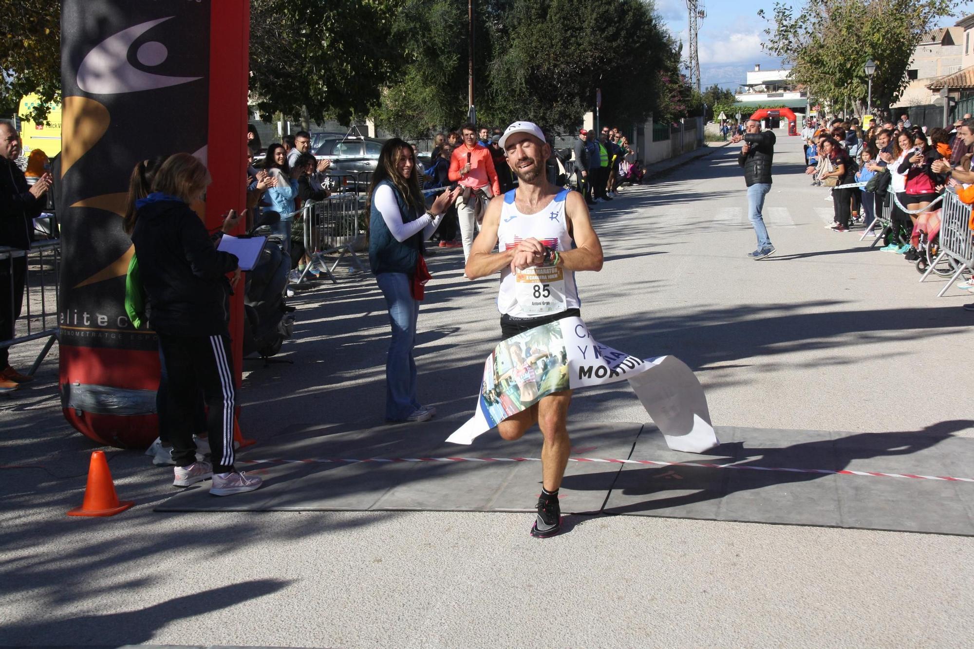 Antoni Gran y Rosa Maria Córdoba se proclama campeones de Balears de Media Maratón