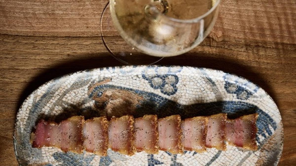 Los torreznos de cochinillo de Coquetto.