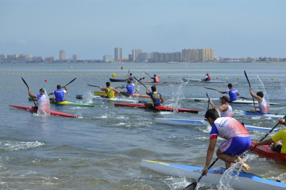 Liga Autonómica de Piragüismo en Playa Paraíso