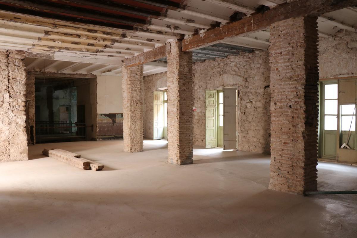 Interior de la Casa Romeu.