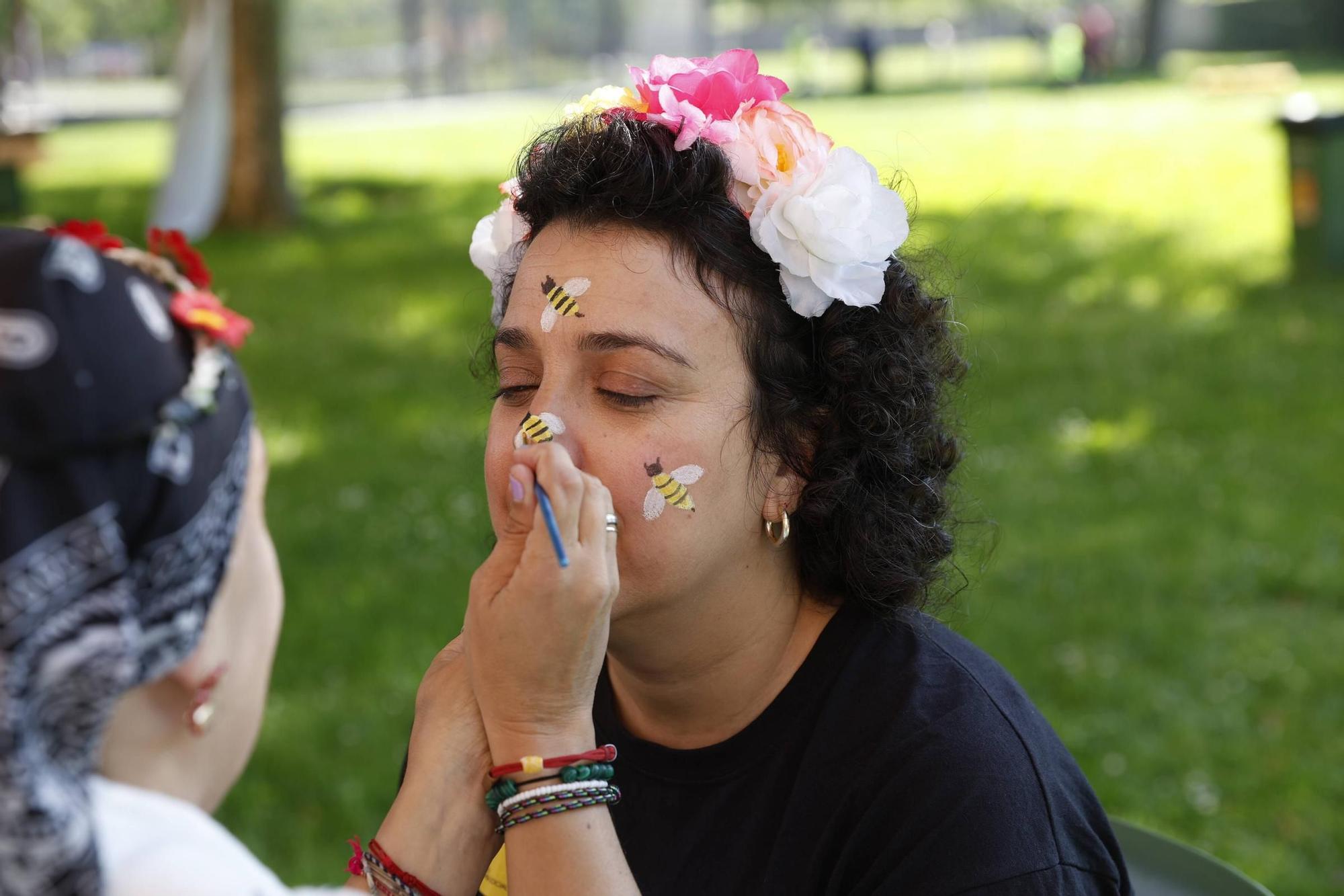 Así fue la fiesta en la zona oeste de Gijón para crear comunidad (en imágenes)