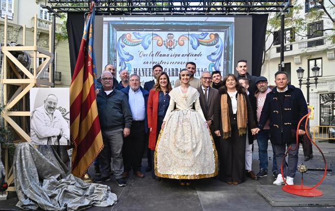 El homenaje a Manuel Algarra, en imágenes