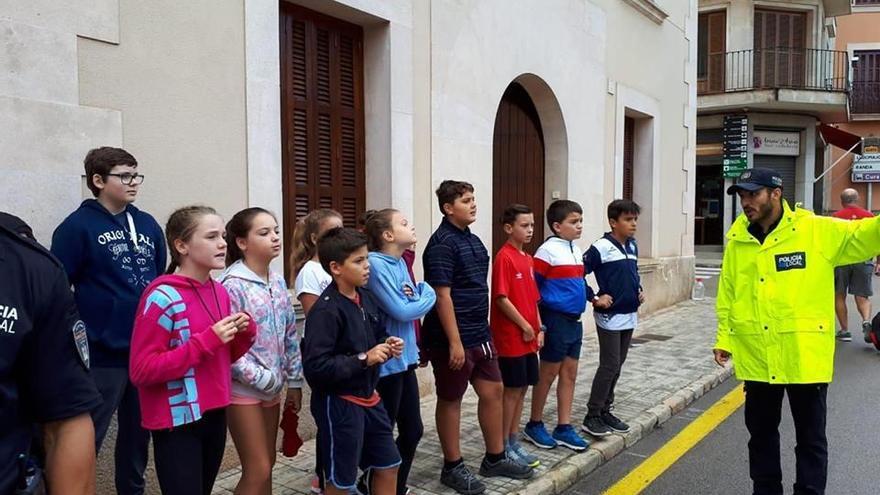 Cinturón policía con casco infantil