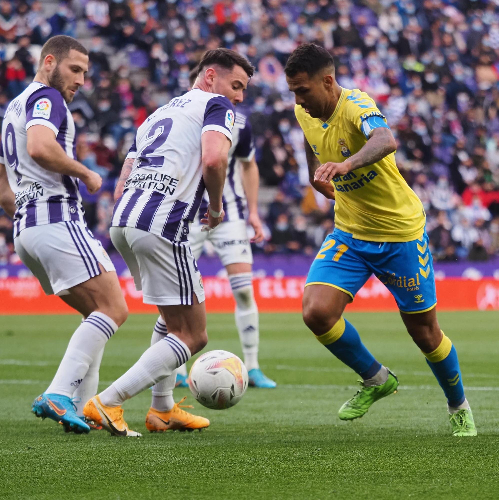 Partido entre el Real Valladolidad y la UD Las Palmas