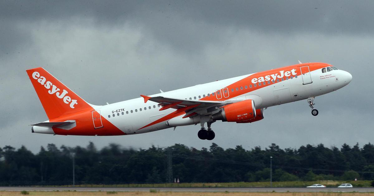 Avión de easyJet.