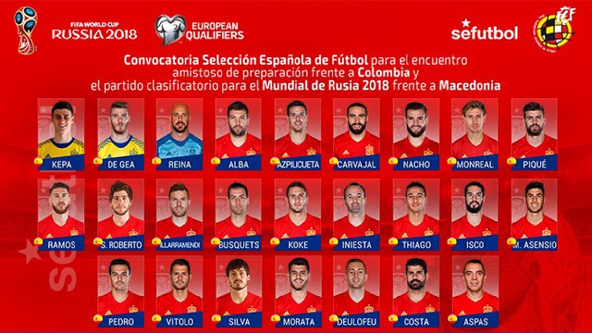 Sergi Roberto es uno de los jugadores que se medira a Colombia y Macedonia