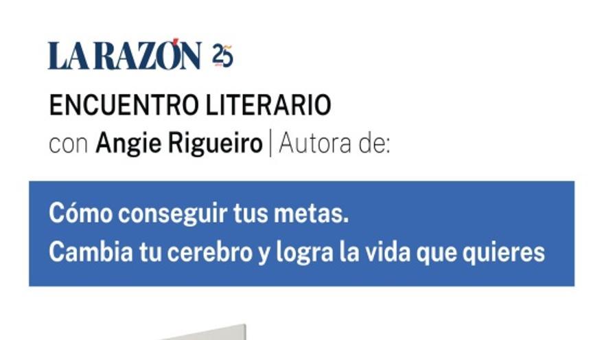 Presentación libro. Como conseguir tus metas de Angie Rigueiro