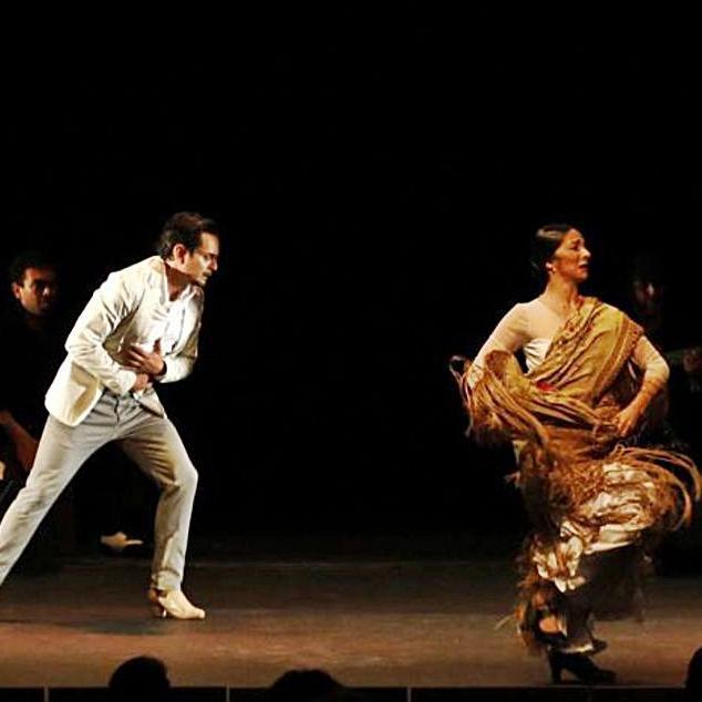 El espectáculo de flamenco en el Ramos Carrión. 