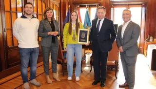 La karateca Eva Otero, elegida para el chupinazo de San Mateo en Oviedo