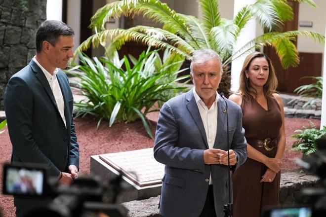Visita de Pedro Sánchez a Lanzarote