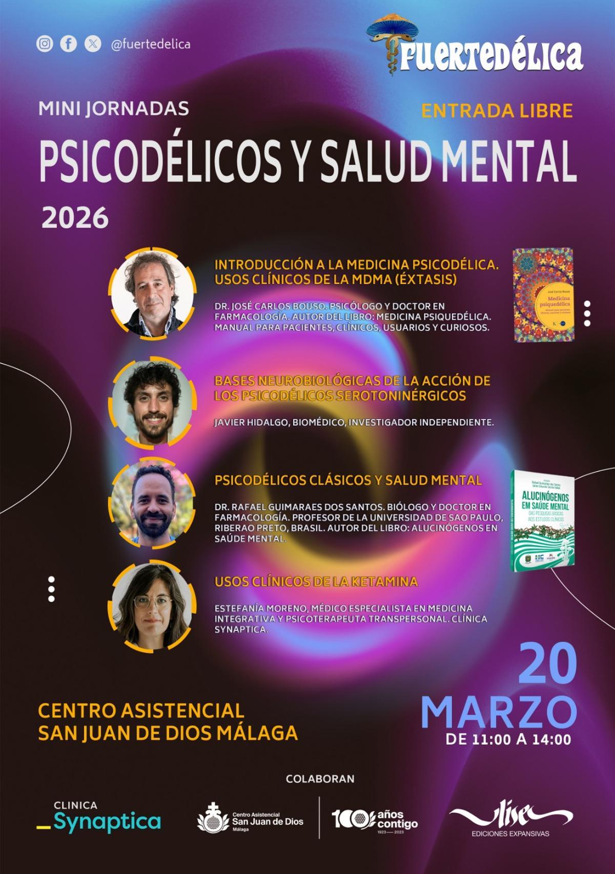 Mini Jornadas Psicodélicos y Salud Mental