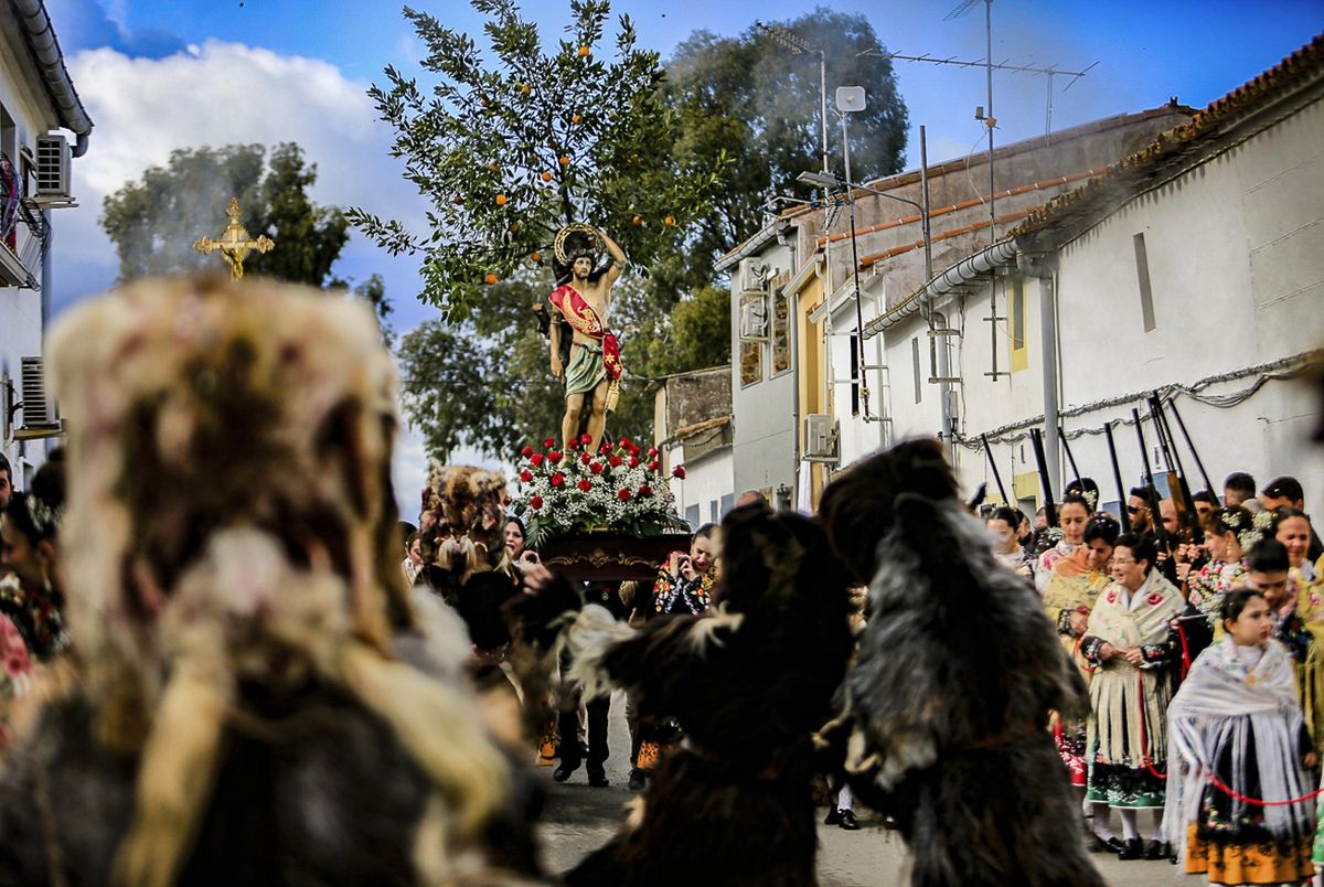 Las imágenes de las Carantoñas de Acehúche