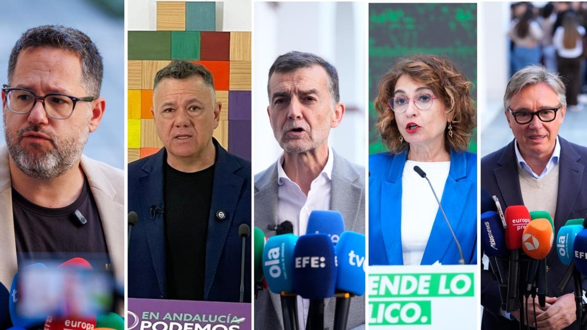 Candidatos de la oposición a la presidencia de la Junta.