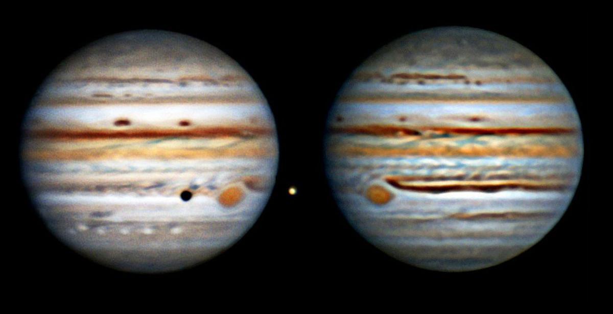 Júpiter con la mayor tormenta del sistema solar. | LUIS MIGUEL GUTIÉRREZ PÉREZ