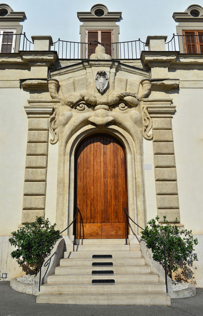 El Palazzo Zuccari es conocido como 'la casa de los mosntruos'.