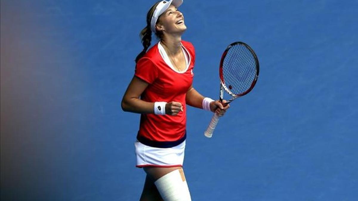 Ekaterina Makarova disputará su primera semifinal de Grand Slam en Melbourne