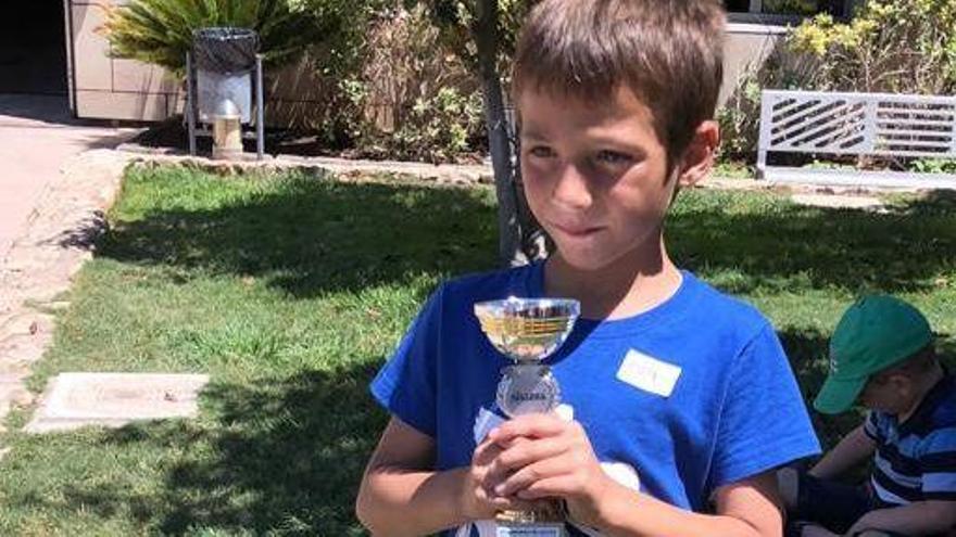 Guillem, un genio de las matemáticas de 7 años en Castelló