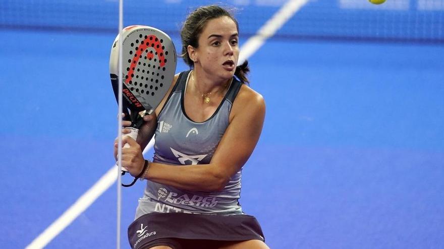 Paula Josemaría, durante el Valencia Open 2022.