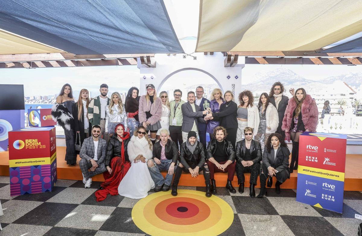 El Benidorm Fest 2025 presenta a sus participantes: así ha sido la primera rueda de prensa