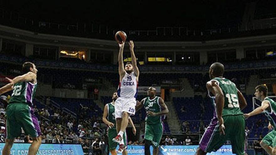 El CSKA y el Unicaja ya se enfrentaron esta pretemporada.