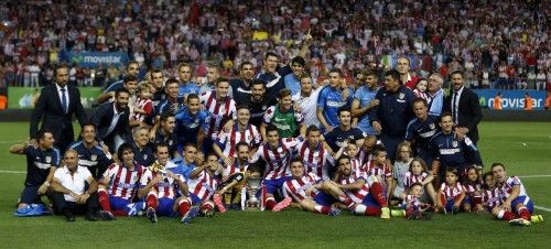 Imágenes de la final de la Supercopa entre Atlético y Real Madrid